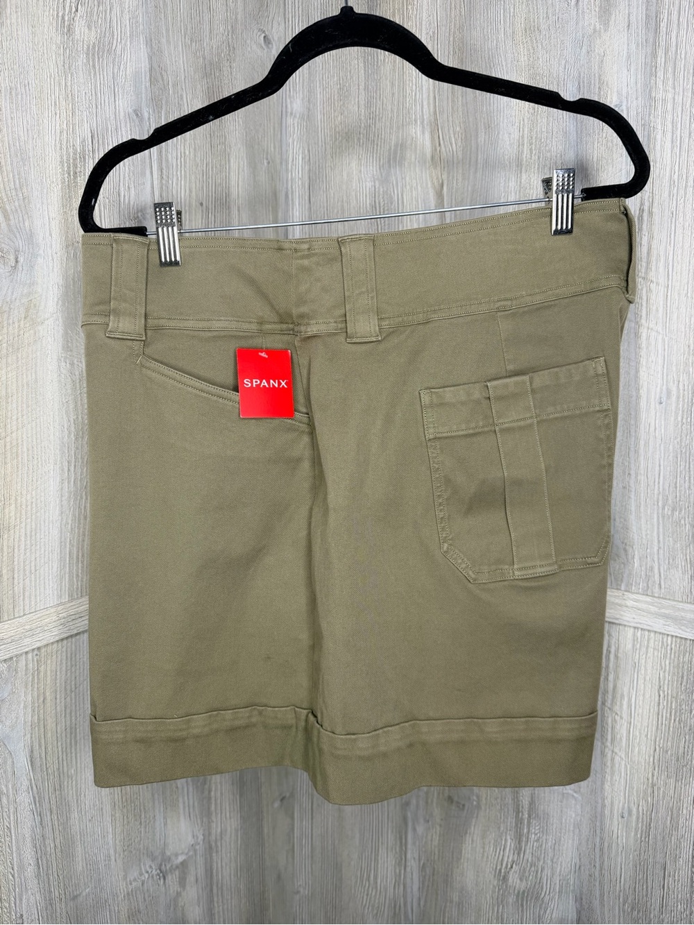 Spanx Stretch Twill Trouser Shorts